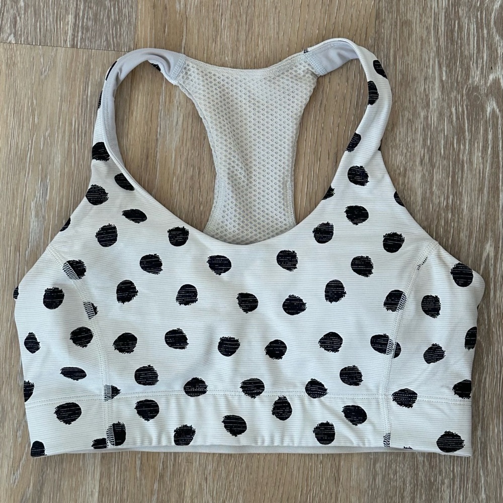 Outdoor Voices Doing Things Bra, Polka dot